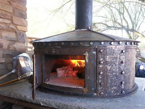 homemade steel pizza oven plans